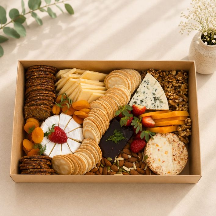4 Cheese Platter w Accompaniments