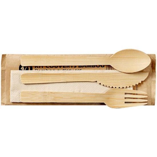 Bamboo Serving Kit