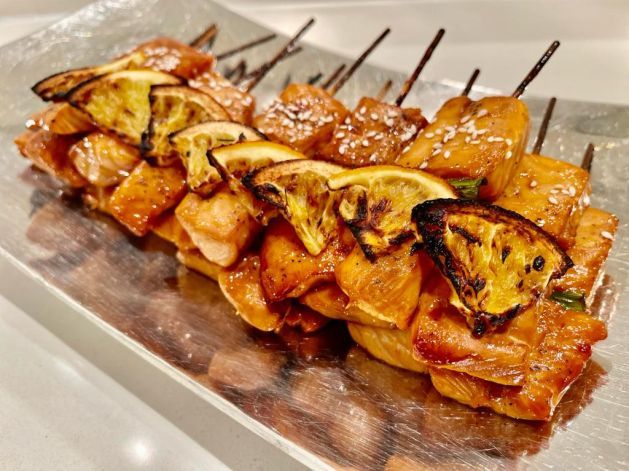Salmon Skewer - Single Skewer