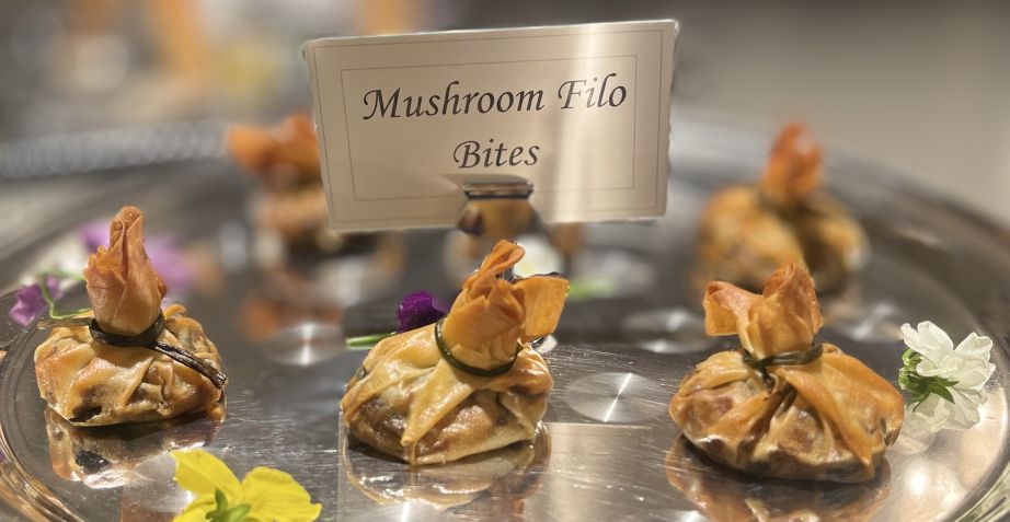 Crispy Mushroom Filo - 20 pcs