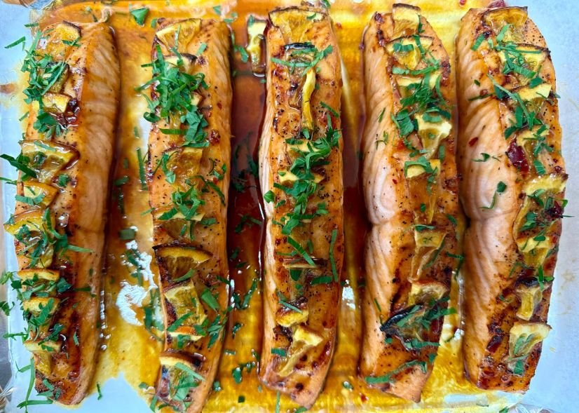Honey Glazed Salmon