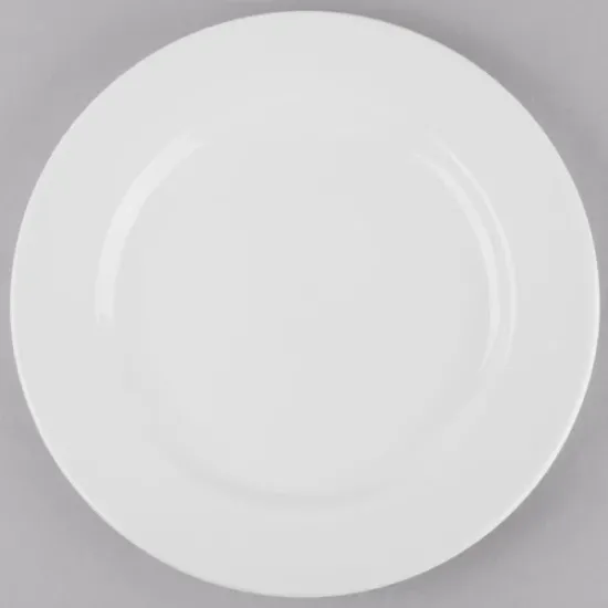 Dinnerware: 10-3/4" Dinner Plate (Bright White)