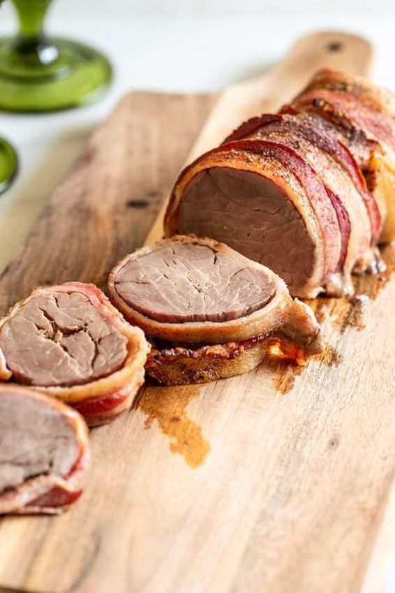Bacon Wrapped Pork