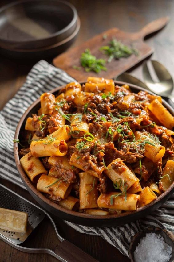 Short Rib Rigatoni