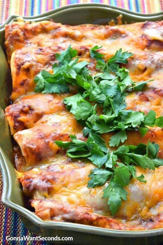 Barbacoa Enchiladas