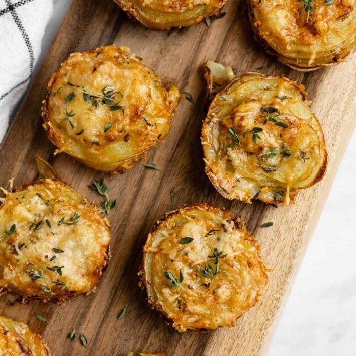 Au Gratin Potato Stack