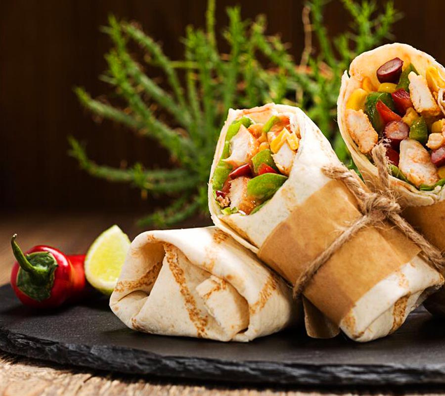Thunfisch Wrap