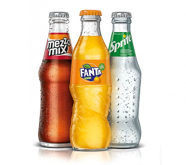Fanta 0,2 l aus Glasflasche