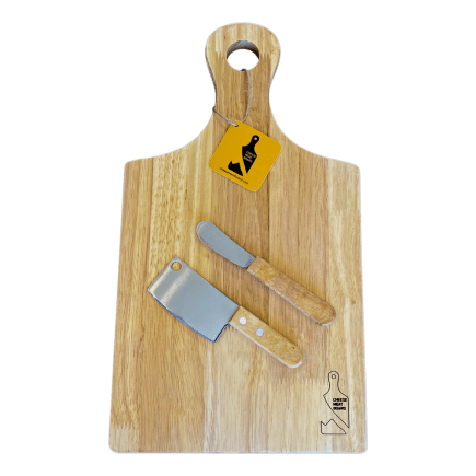 CHEESE BOARD & KNIFE SET