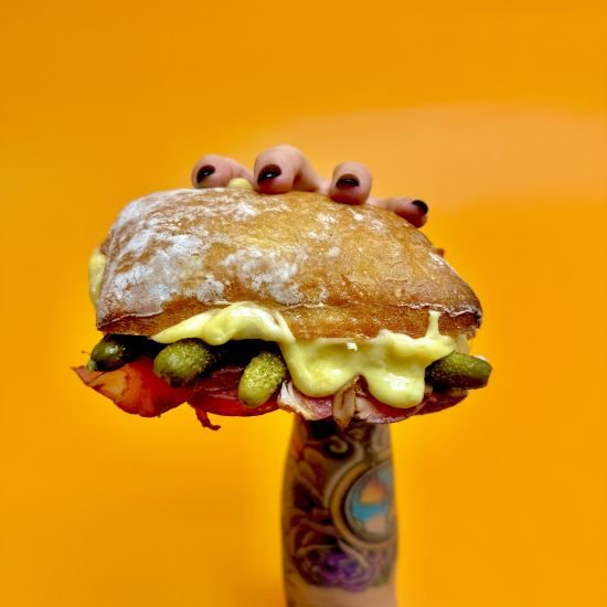 MELTED RACLETTE SANDWICHES