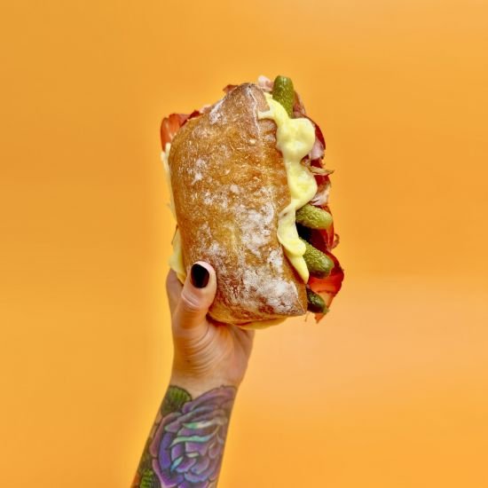 MELTED RACLETTE SANDWICHES