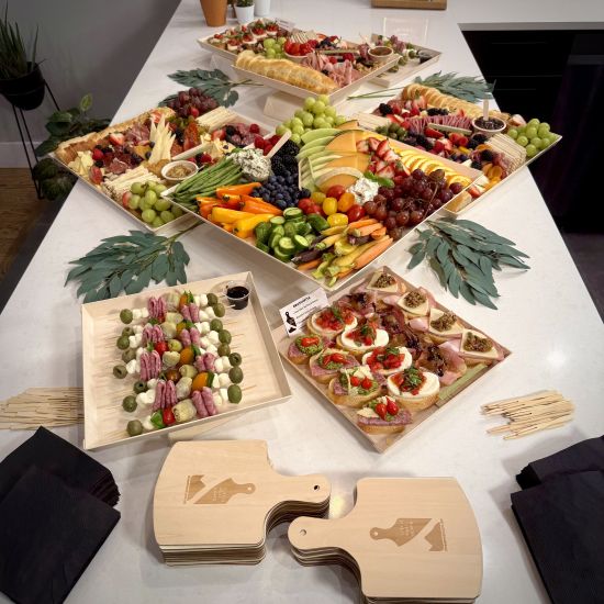 40 PERSON DROP OFF GRAZING TABLE 