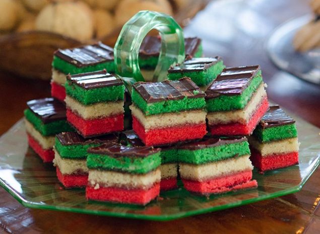 Rainbow Cookies - 2lb tray