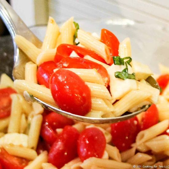 Penne, Mozzarella & Tomato Salad - pound 