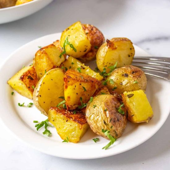 Parmesan Yukon Gold Roasted Potatoes