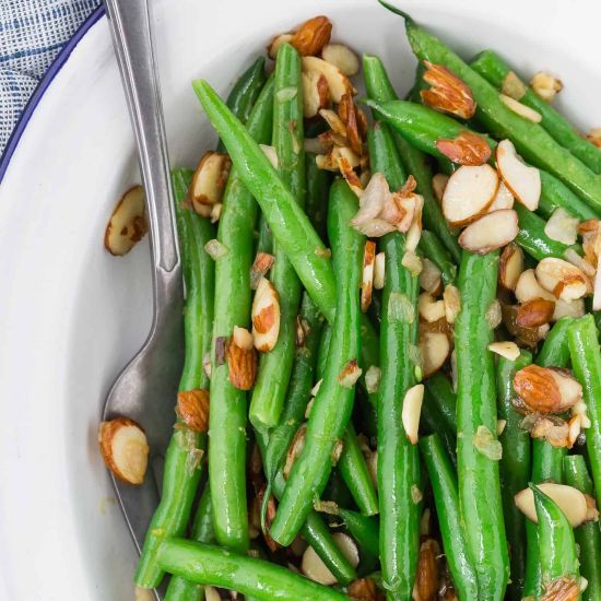 String Bean Almondine 