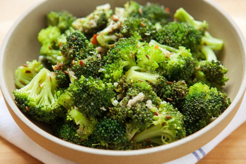 Sauteed Broccoli w/ Garlic & Oil 