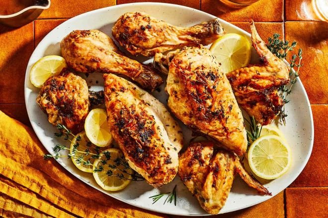 Lemon Herb Chicken on the Bone 