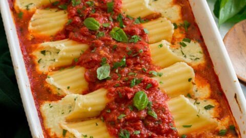 Manicotti Marinara 