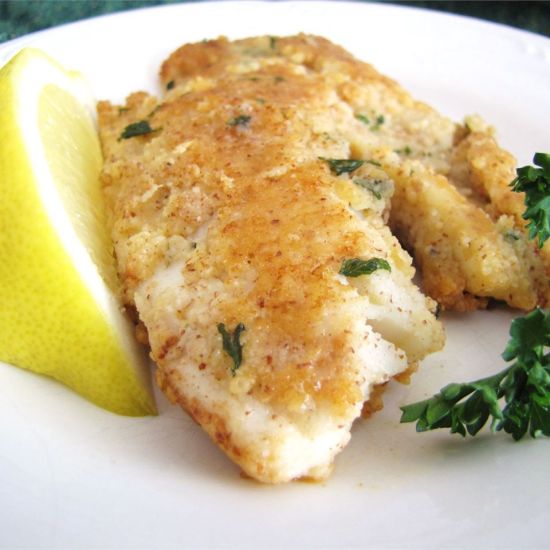 Almond Crusted Tilapia