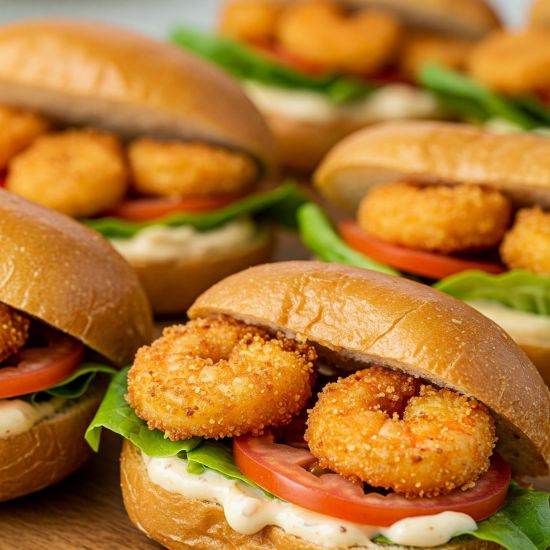 Mini Shrimp Po' Boy