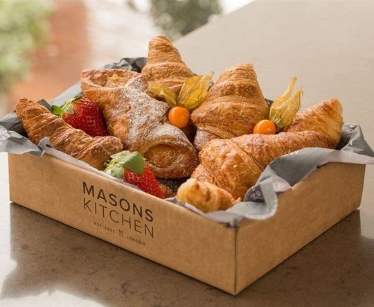 Vegan breakfast pastries