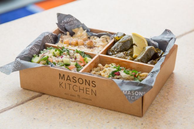 Vegan Middle Eastern selection box (serves 6-8)
