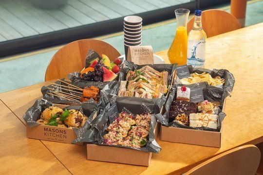 Traditional finger buffet menu