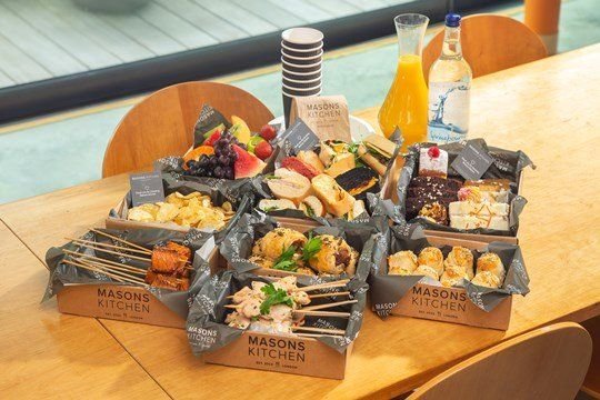 Seasonal finger buffet menu