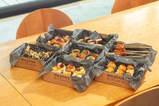 Trending canapés menu