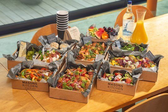 Deli cold fork buffet menu