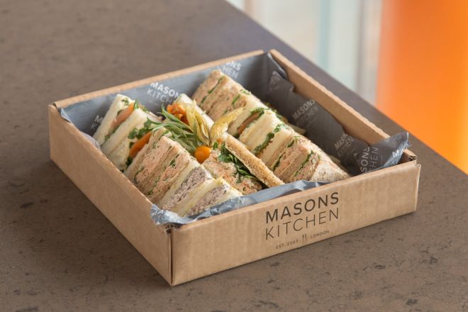 Careys afternoon tea boxes (serves 8-10)