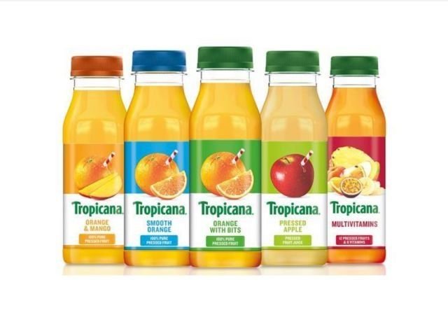 Mini Bottles of Fresh Juice