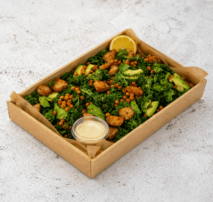Vegan Kale Caesar salad (serves 6-8)
