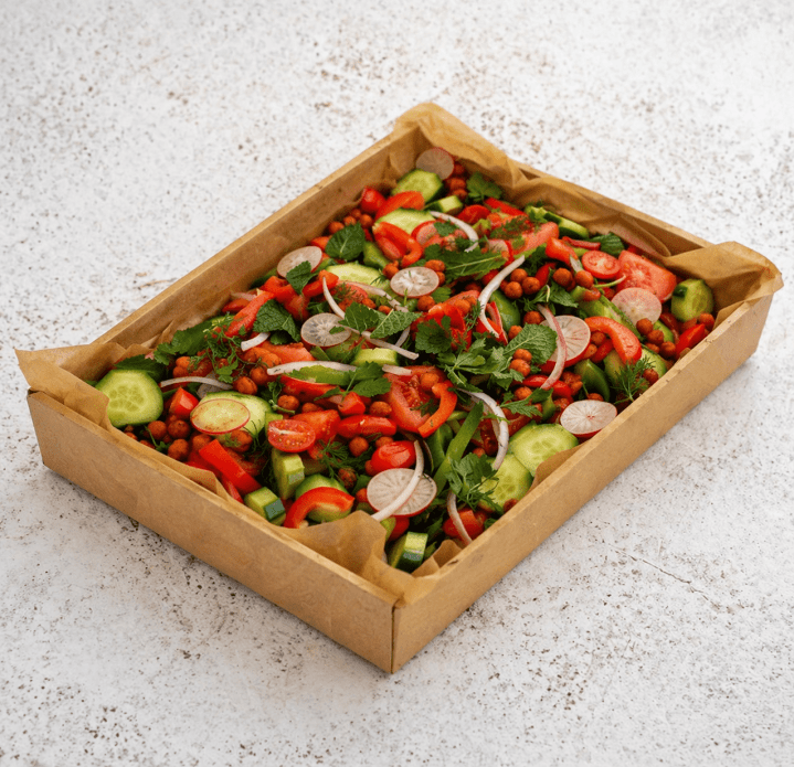 Vegan Rainbow Crunch Salad (serves 6-8)