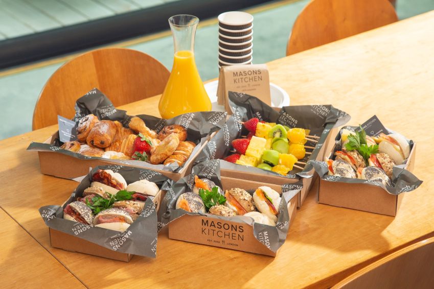 Social breakfast menu