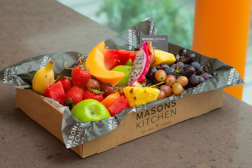 Seasonal fresh and cut fruit box (serves 10-12)