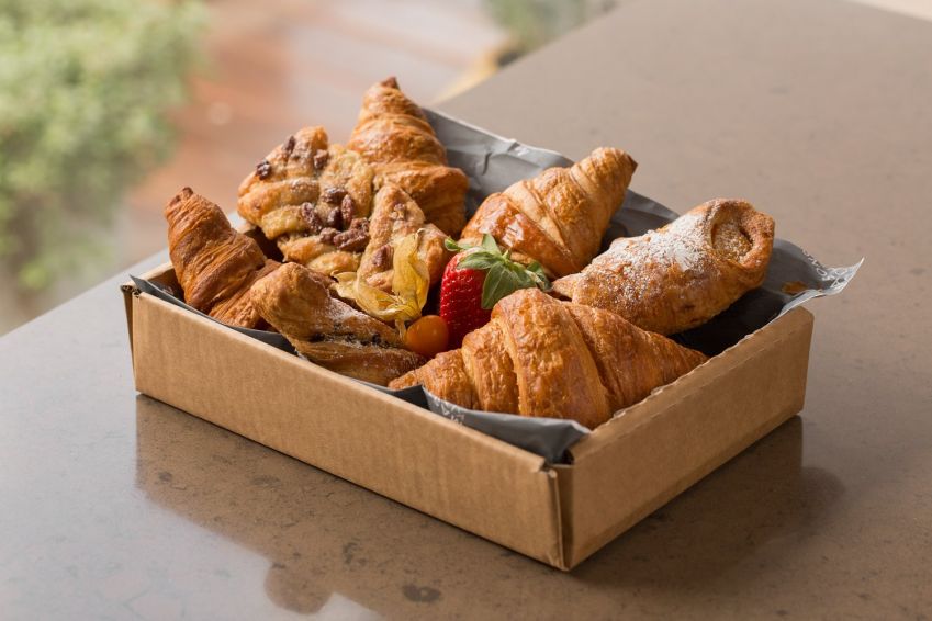 Vegan breakfast pastries