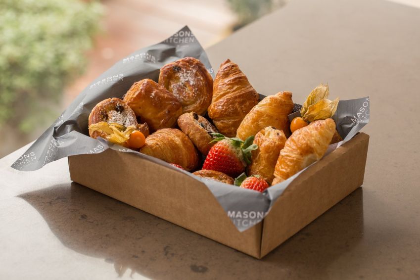 Breakfast pastries made without gluten