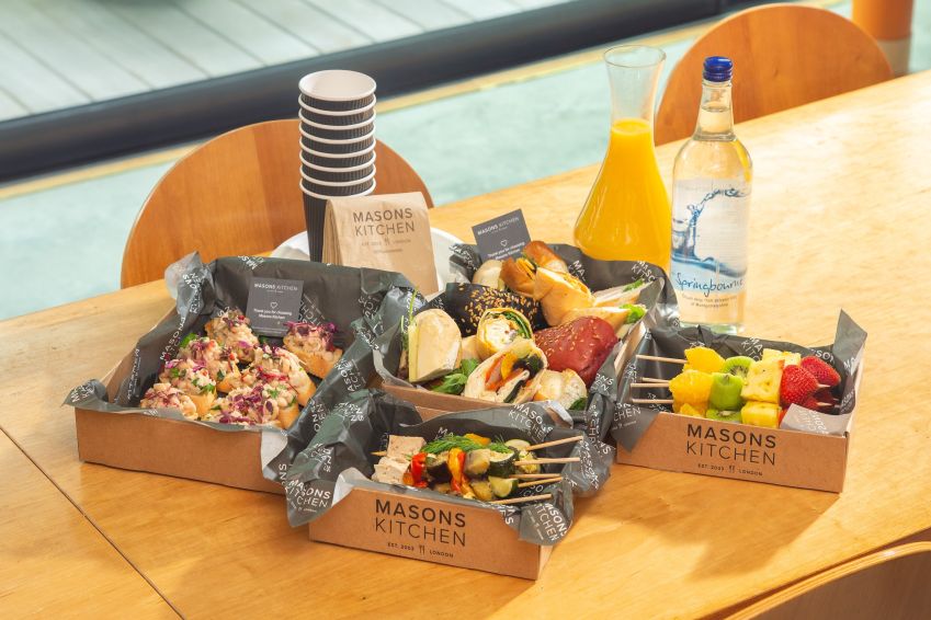 Vegetarian finger buffet menu