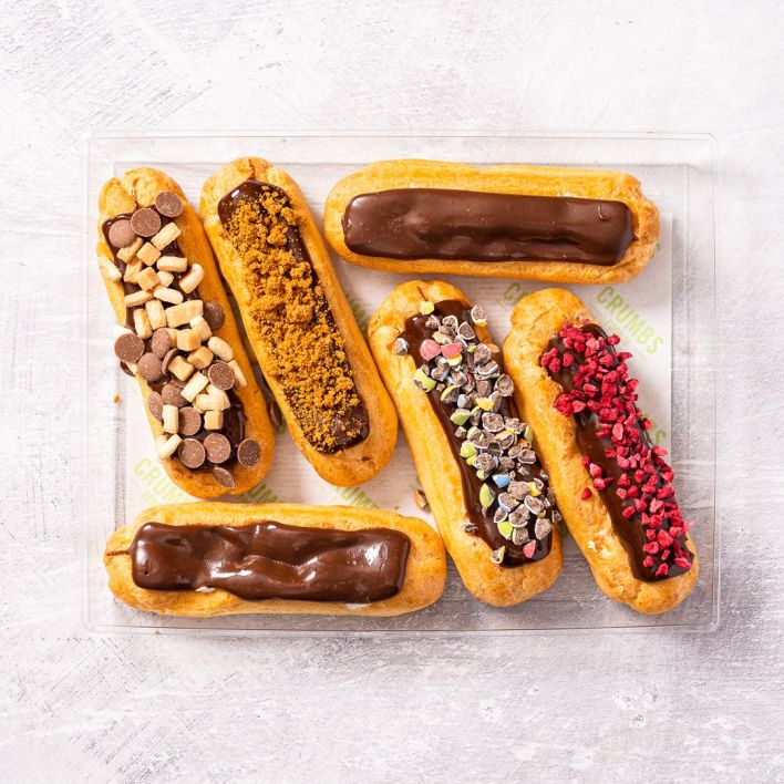 Loaded Chocolate Éclairs (6)