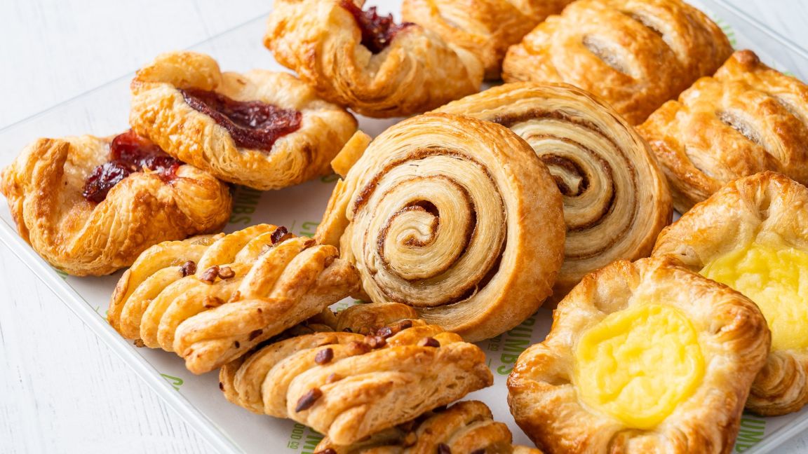 Mini Danish Pastry Selection (15)