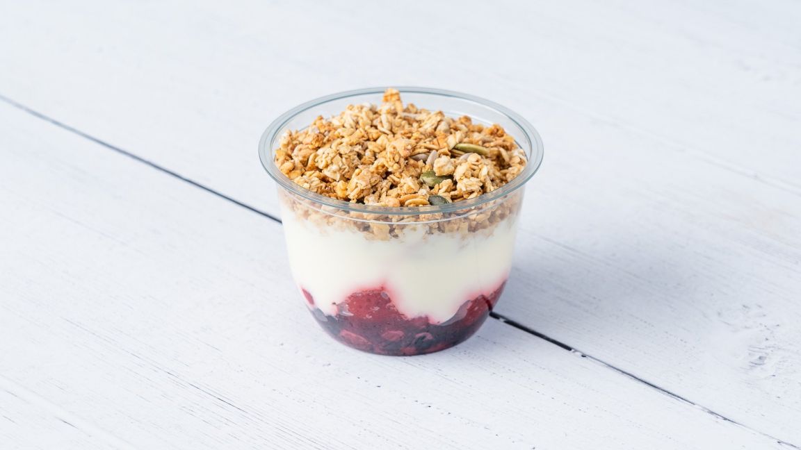 Berry Granola Pot
