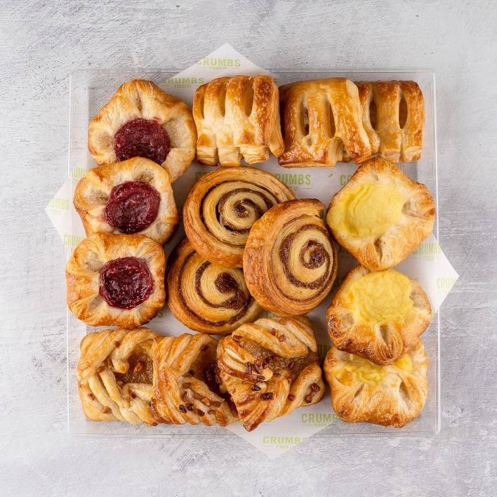 Freshly Baked Danish Pastries