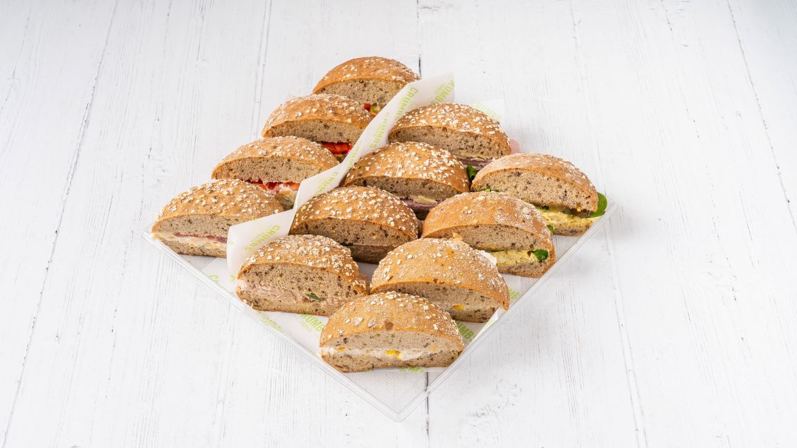 Small Gluten Free Roll Platter