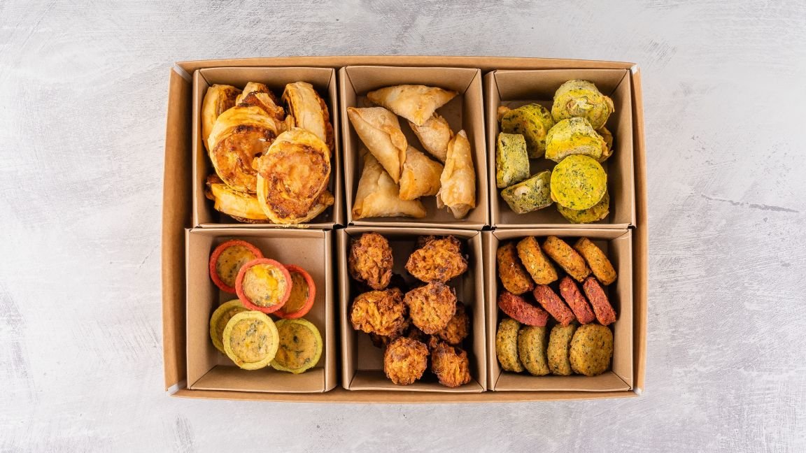 Vegetarian Savoury Bites Platter 
