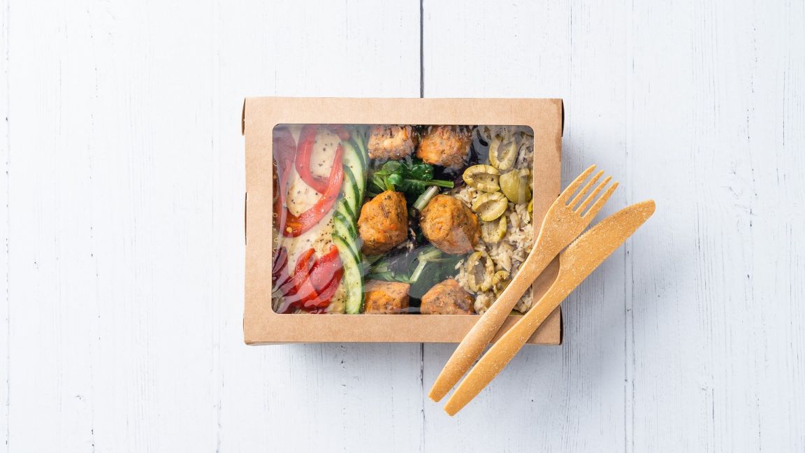 Sweet Potato Falafel & Houmous Salad