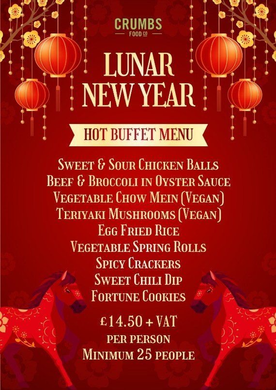 Lunar New Year Hot Buffet Menu