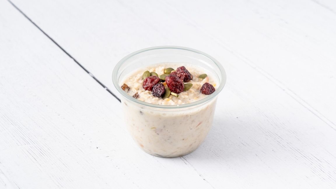 Coconut Overnight Oats Pot