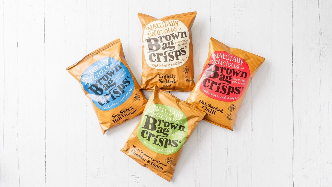 Brown Bag Crisps 150g